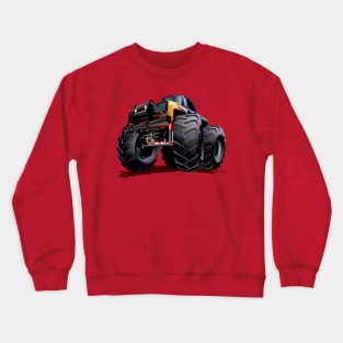 Cartoon monster truck Crewneck Sweatshirt